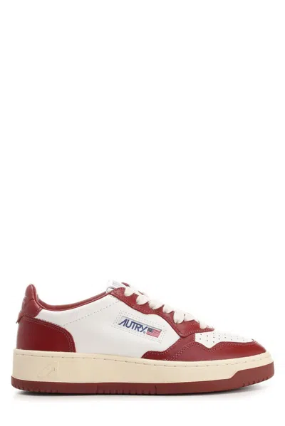 AUTRY MEDALIST BICOLOR LOW-TOP SNEAKERS