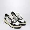 Autry "medalist Low" Leather Sneakers In Black