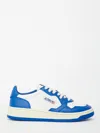 AUTRY MEDALIST BLUE AND WHITE SNEAKERS