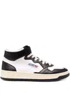 Autry Medalist Colour-block High-top Sneakers In Multi