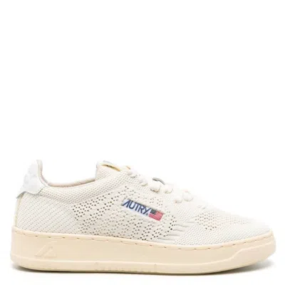 Autry Medalist Easeknit Low-top Sneakers In White