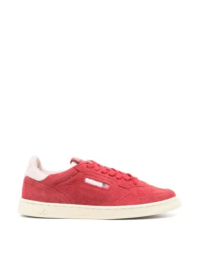 Autry Medalist Flat Low Sneakers In White