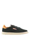 Autry Medalist Suede Sneakers In Green