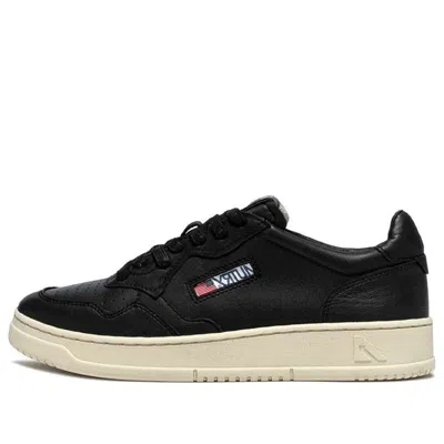 Autry Medalist Goat Leather Low 'black'