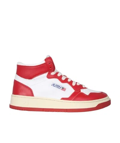 Autry Medalist High-top Sneakers In White