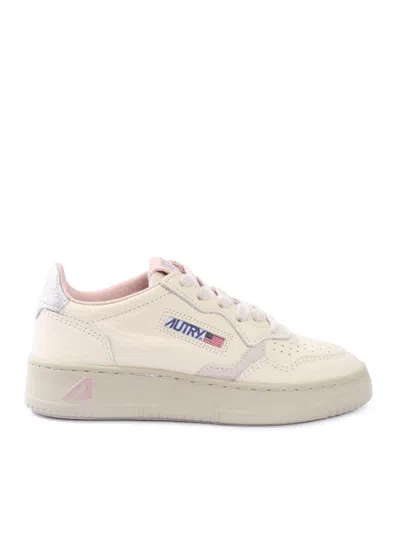 Autry Medalist Kids Low Kid Nab/sue Silv/sand/mar Sneakers In White