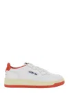 Autry Medalist Low Kitsune Wht Red In Red