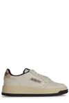 Autry Medalist Lace-up Sneakers In White