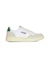Autry Medalist Leather Low 'suede Beige' In White