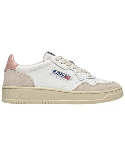 AUTRY AUTRY MEDALIST LEATHER & SUEDE SNEAKER