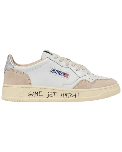 Autry Medalist Sneaker In Nude
