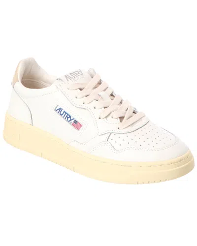 Autry Medalist Leather & Suede Sneaker In Multi