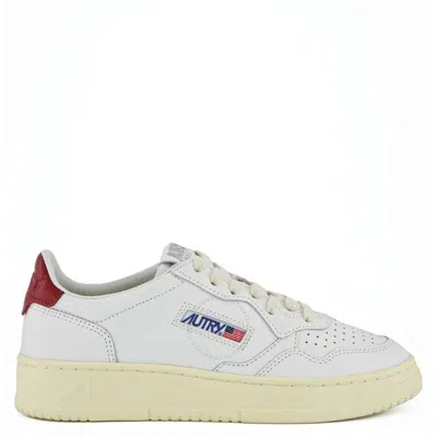 AUTRY AUTRY MEDALIST LEATHER LOW-TOP SNEAKERS