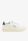 Autry White Sneakers With Smooth Leather Upper In White