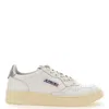 Autry Medalist Leather Low-top Sneakers In White