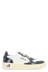 Autry Medalist Leather Low-top Sneakers In White