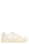 Autry Medalist Leather Low-top Sneakers In White