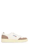 Autry Medalist Leather Low-top Sneakers In White