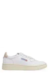 Autry Medalist Leather Low-top Sneakers In White
