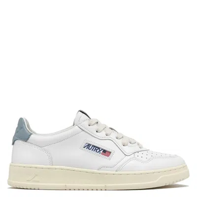 Autry Medalist Leather Low-top Sneakers In White