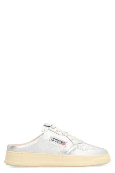 Autry Medalist Sneakers In Silver