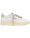 Autry Medalist Leather Low-top Sneakers In Multi