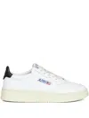Autry Medalist Low Low-top Leather Sneakers In White