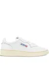 Autry Medalist Sneakers In Leather With Suede Inserts