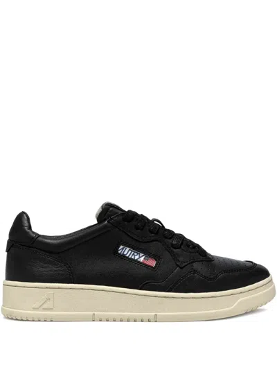 AUTRY MEDALIST LEATHER SNEAKERS