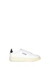 Autry Low-top Smooth Leather Sneakers With Perforated Detailing In White