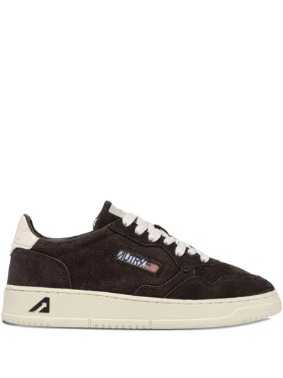 Autry Medalist Leather Sneakers In Multi