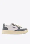 Autry Medalist Leather Sneakers In Multi