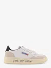 Autry Medalist Leather Sneakers In Multi