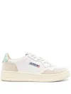 Autry Medalist Leather Sneakers In Neutrals