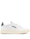 Autry Low-top Sneakers With Smooth Leather Upper In Neutrals