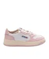 Autry Medalist Low Sneakers In Nude