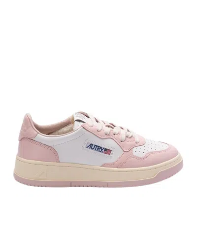 AUTRY AUTRY MEDALIST BICOLOR LOW-TOP SNEAKERS