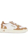 Autry Medalist Leather Low-top Sneakers In White