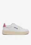 Autry Medalist Low Sneakers In Soft Leather With Cushioned Comfort In White