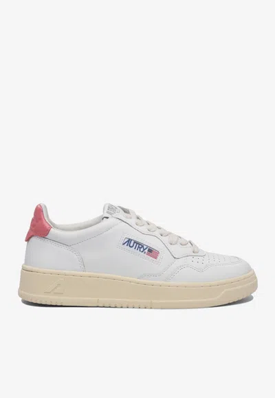 AUTRY MEDALIST LEATHER SNEAKERS