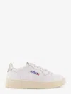 Autry Medalist Leather Sneakers In White