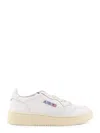 Autry Medalist Leather Low-top Sneakers In White
