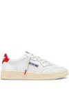 Autry Medalist Low Sneakers In Soft Leather With Cushioned Comfort In White