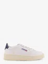 Autry Medalist Leather Sneakers In White