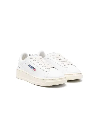 AUTRY MEDALIST LEATHER SNEAKERS