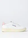 Autry Medalist Aulw Ll26 Sneakers Woman Whire And Pink In White