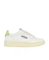 Autry "medalist Low" Sneaker In White