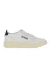 Autry Medalist Leather Low-top Sneakers In White