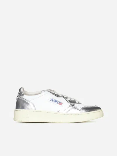 AUTRY MEDALIST LEATHER SNEAKERS