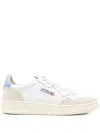 Autry 'medalist' White Low Top Sneakers With Embossed Logo On The Tongue In White
